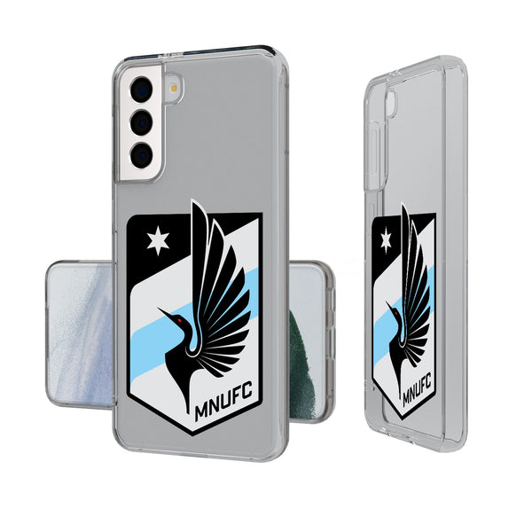 Minnesota United FC   Insignia Galaxy Clear Phone Case