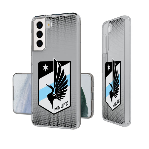 Minnesota United FC   Linen Galaxy Clear Phone Case