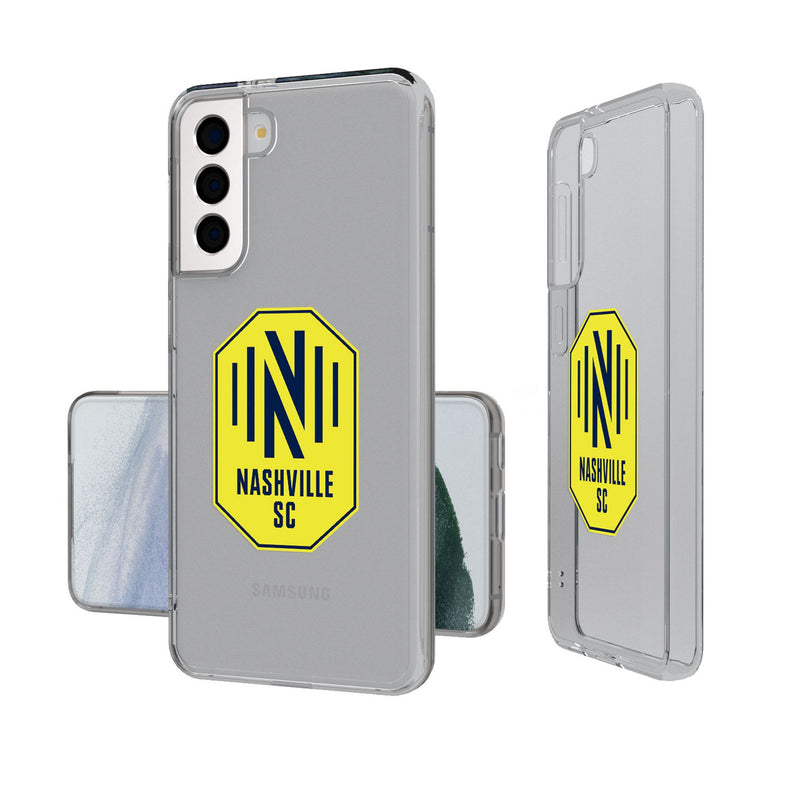 Nashville SC  Insignia Galaxy Clear Phone Case