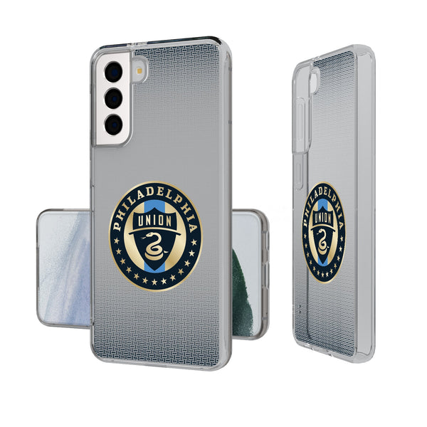 Philadelphia Union   Linen Galaxy Clear Phone Case