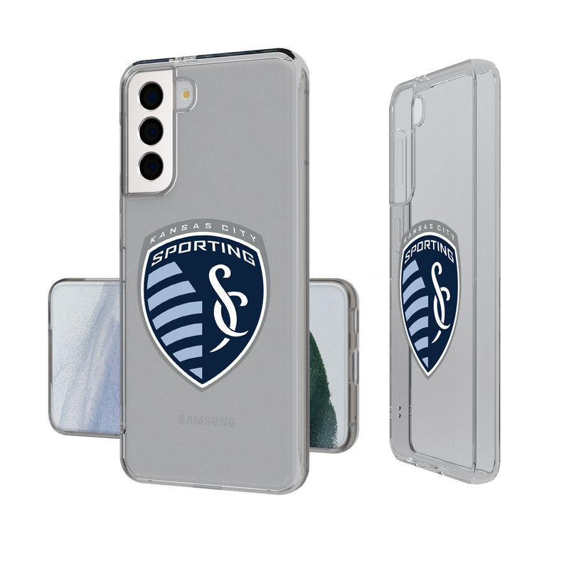 Sporting Kansas City   Insignia Galaxy Clear Phone Case