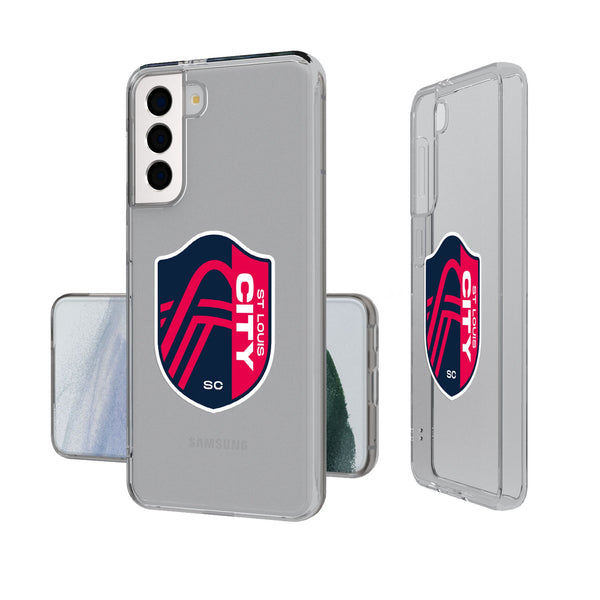 St. Louis CITY SC  Insignia Galaxy Clear Phone Case