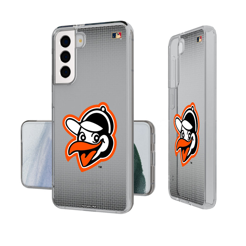 Baltimore Orioles 1955 - Cooperstown Collection Linen Galaxy Clear Phone Case