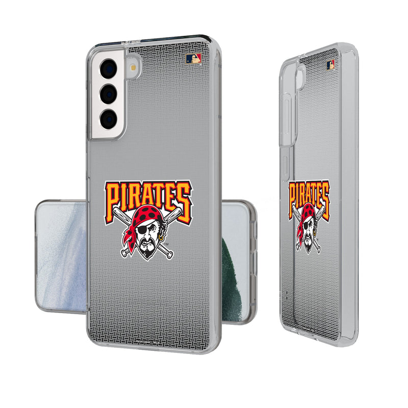 Pittsburgh Pirates 1997-2013 - Cooperstown Collection Linen Galaxy Clear Phone Case