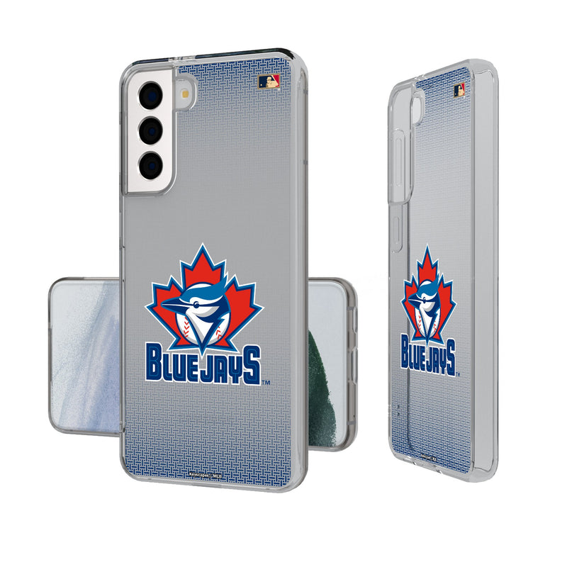 Toronto Blue Jays 1997-2002 - Cooperstown Collection Linen Galaxy Clear Phone Case