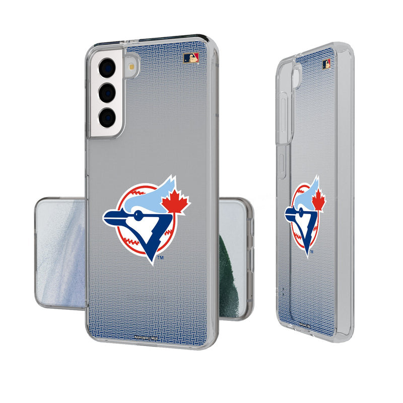 Toronto Blue Jays 1977-1988 - Cooperstown Collection Linen Galaxy Clear Phone Case