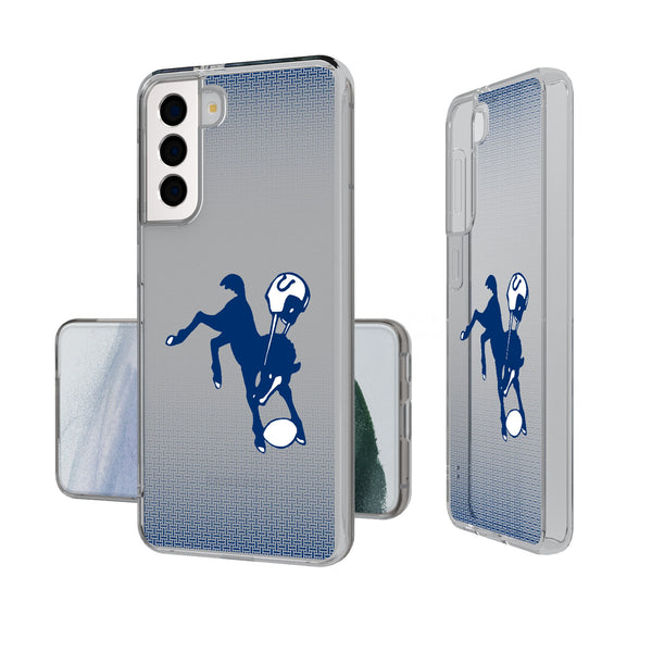 Baltimore Colts 1946 Historic Collection Linen Galaxy Clear Phone Case