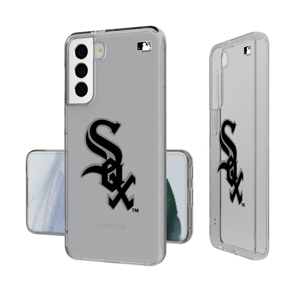 Chicago White Sox Insignia Galaxy Clear Phone Case