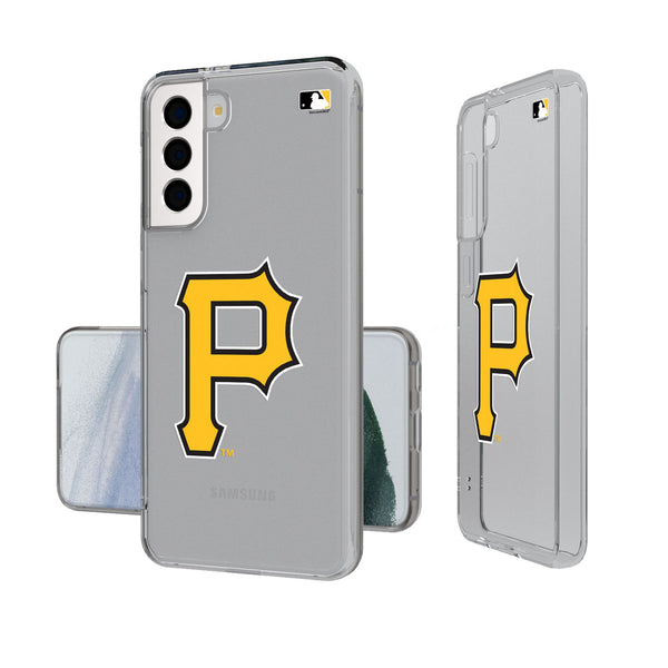 Pittsburgh Pirates Insignia Galaxy Clear Phone Case