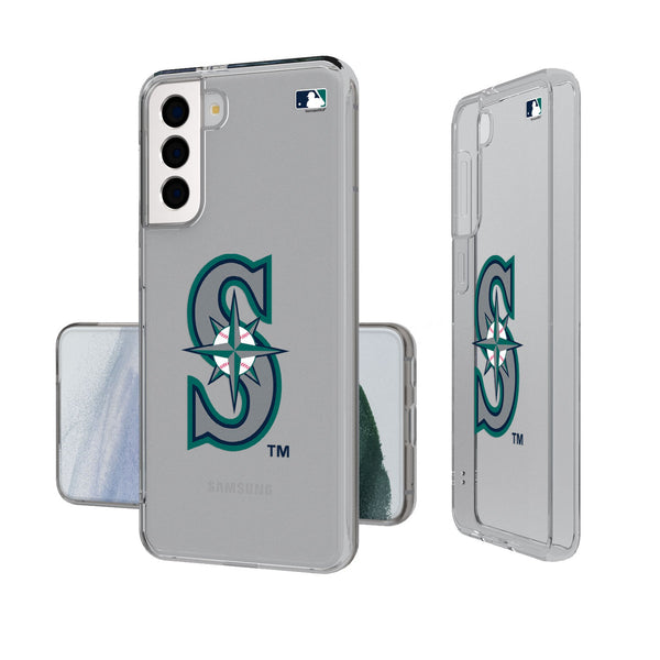 Seattle Mariners Insignia Galaxy Clear Phone Case