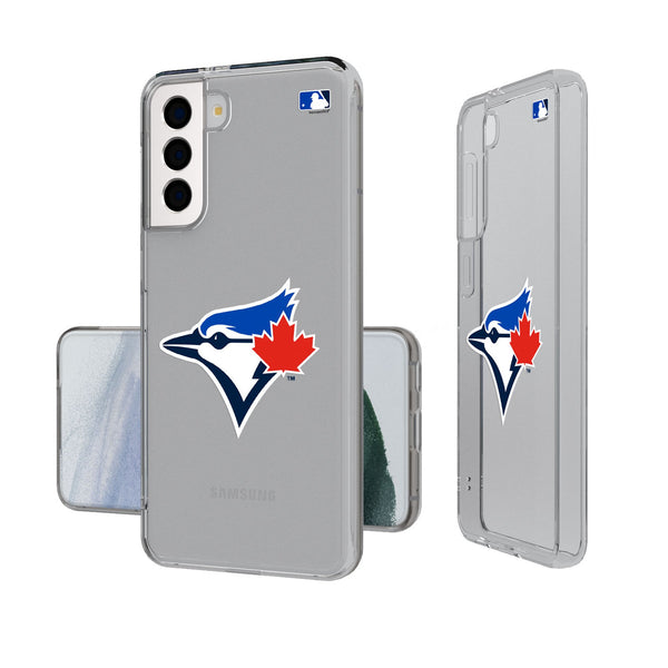 Toronto Blue Jays Insignia Galaxy Clear Phone Case