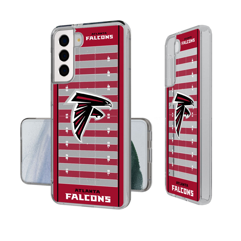 Atlanta Falcons Field Galaxy Clear Phone Case