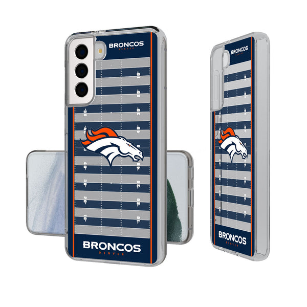 Denver Broncos Field Galaxy Clear Phone Case