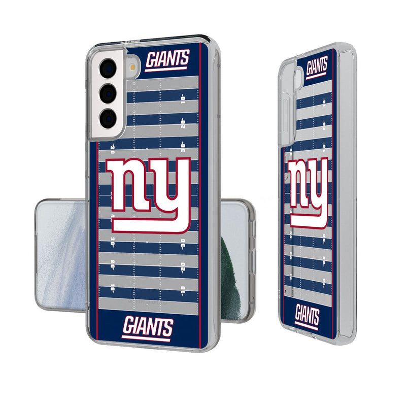 New York Giants Field Galaxy Clear Phone Case