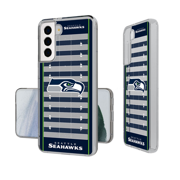 Seattle Seahawks Field Galaxy Clear Phone Case