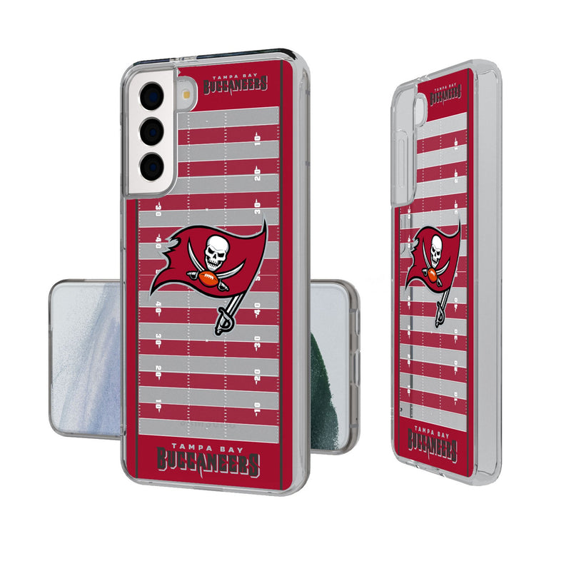 Tampa Bay Buccaneers Field Galaxy Clear Phone Case