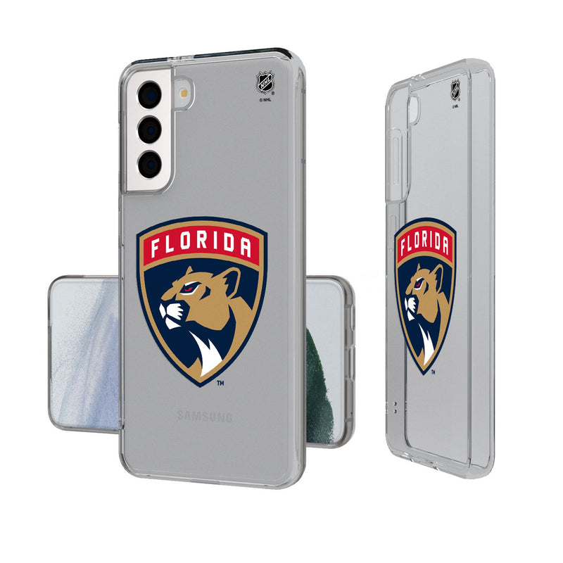 Florida Panthers Insignia Galaxy Clear Phone Case