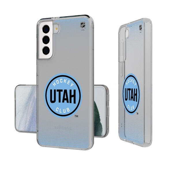 Utah Hockey Club Linen Galaxy Clear Phone Case