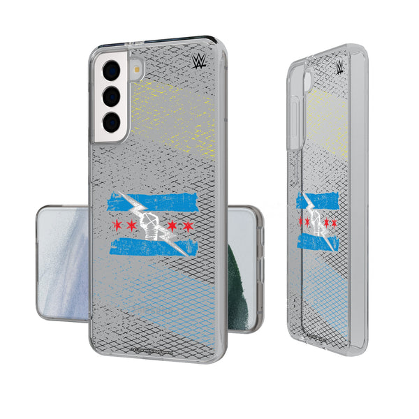 CM Punk Steel Galaxy Clear Phone Case