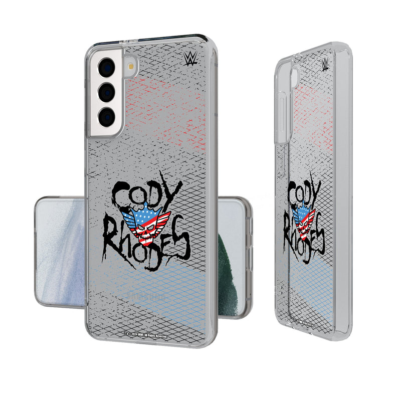 Cody Rhodes Steel Galaxy Clear Phone Case