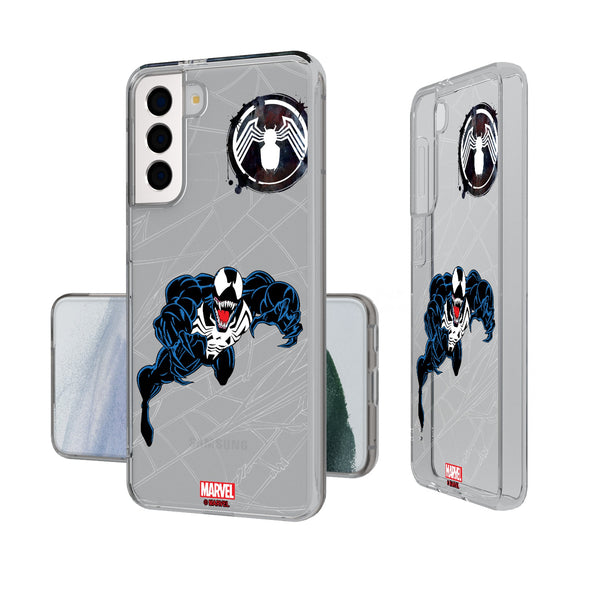 Marvel Venom MechLine Galaxy Clear Phone Case