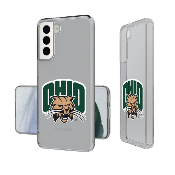 Ohio University Bobcats Insignia Galaxy Clear Phone Case