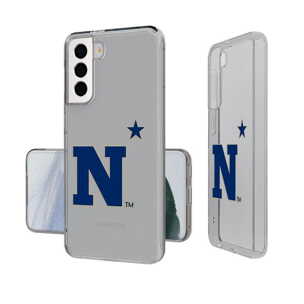 United State Naval Academy Midshipmen Insignia Galaxy Clear Phone Case