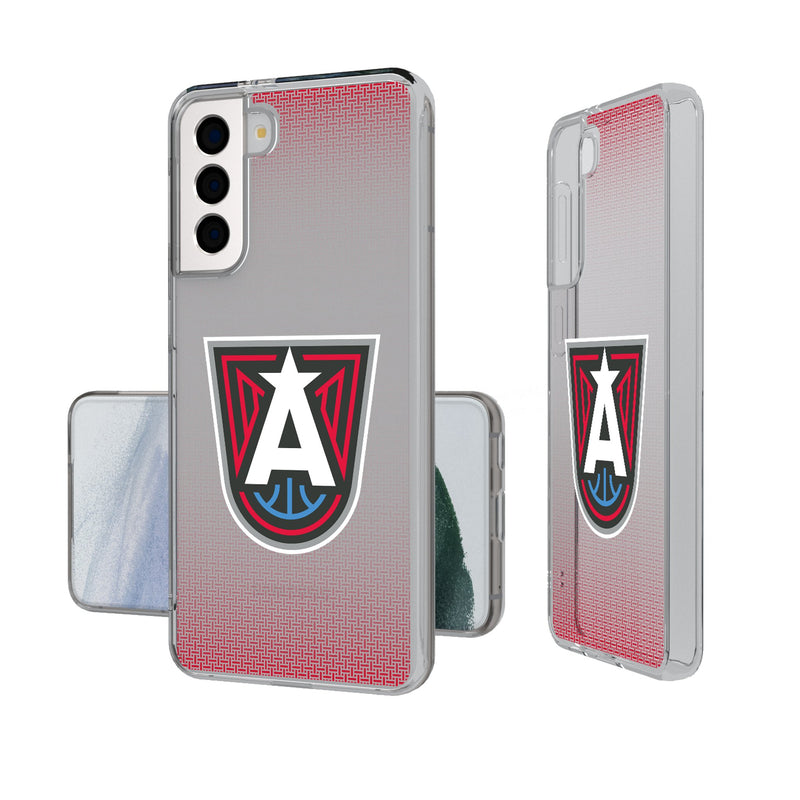 Atlanta Dream Linen Galaxy Clear Phone Case