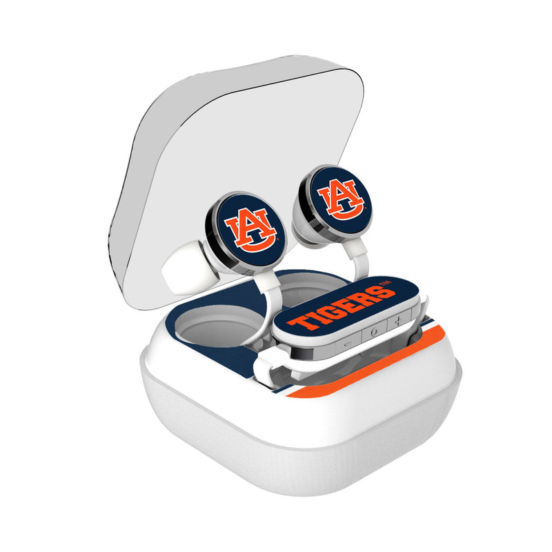 University of Auburn Tigers Stripe Wireless Earbuds