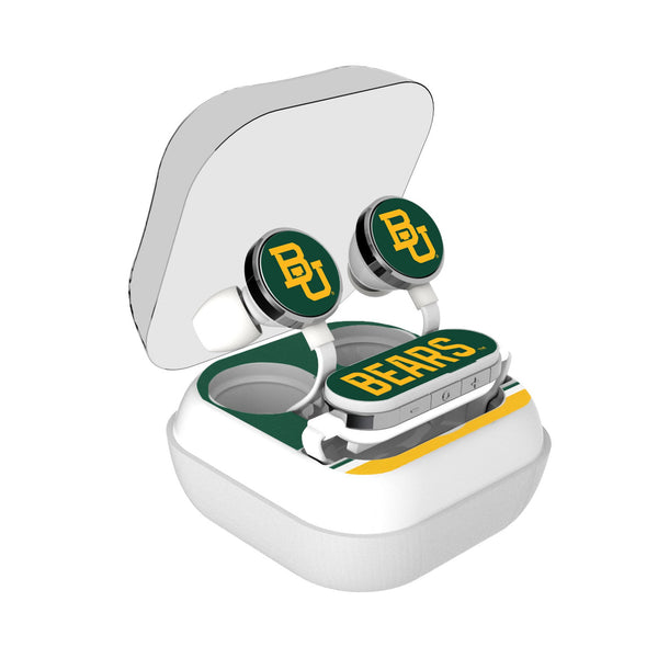 Baylor University Bears Stripe Wireless Earbuds