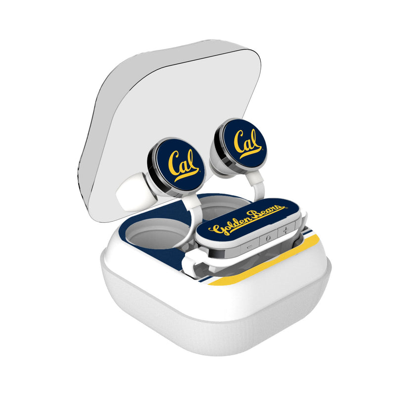 University of California Berkeley Golden Bears Stripe Wireless Earbuds