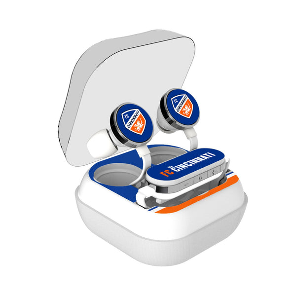 FC Cincinnati  Stripe Wireless Earbuds