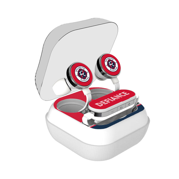 New England Revolution  Stripe Wireless Earbuds