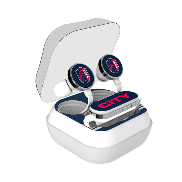 St. Louis CITY SC  Stripe Wireless Earbuds