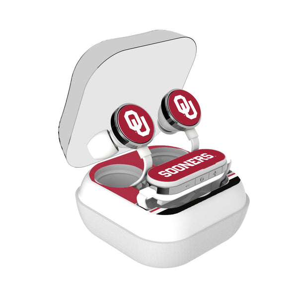 University of Oklahoma Sooners Stripe Wireless Earbuds