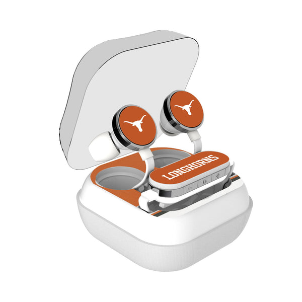 University of Texas Longhorns Stripe Wireless Earbuds