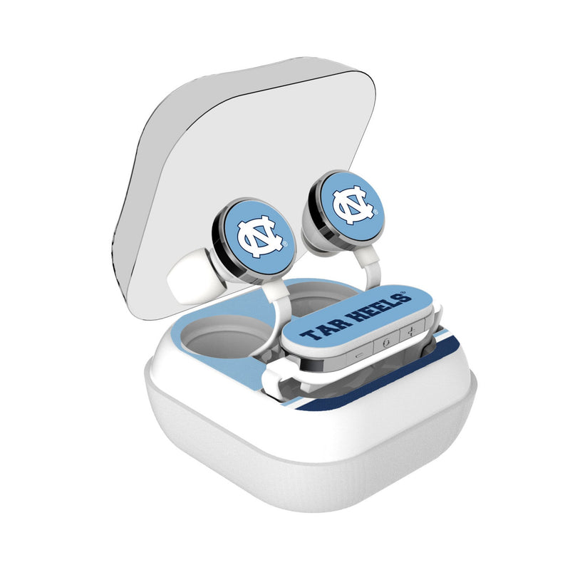 University of North Carolina Tar Heels Stripe Wireless Earbuds