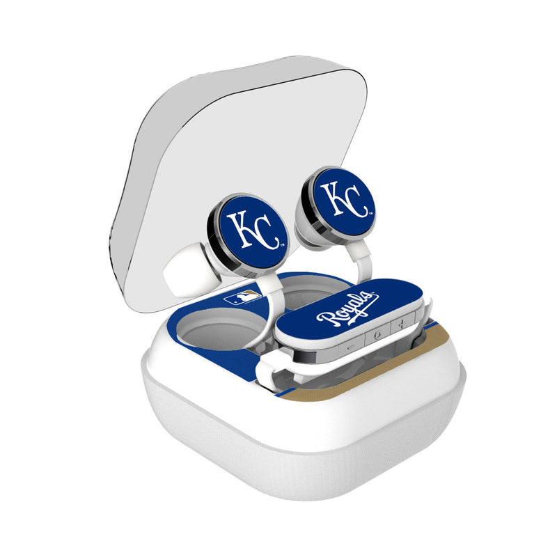 Kansas City Royals Stripe Wireless Earbuds