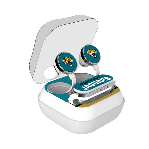 Jacksonville Jaguars Stripe Wireless Earbuds