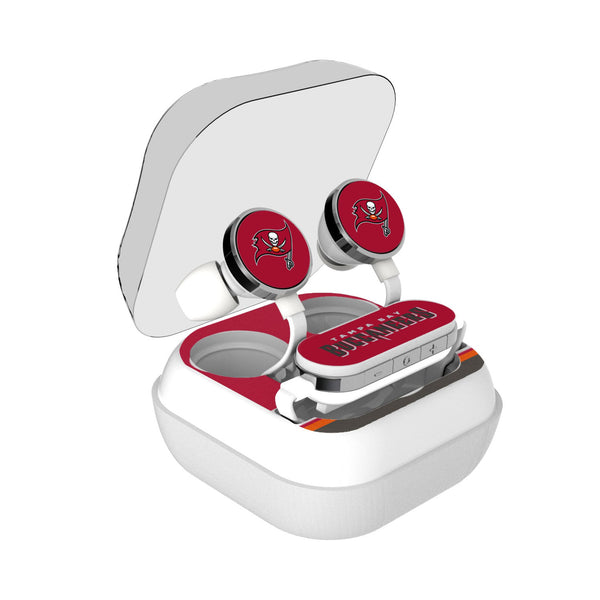 Tampa Bay Buccaneers Stripe Wireless Earbuds