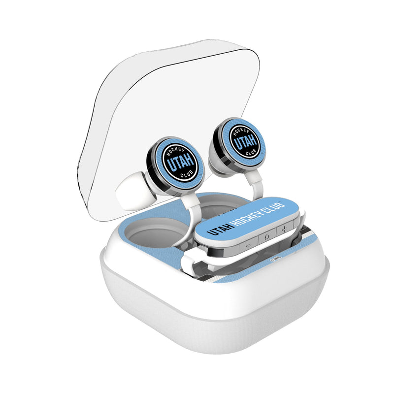 Utah Hockey Club Stripe Wireless Earbuds