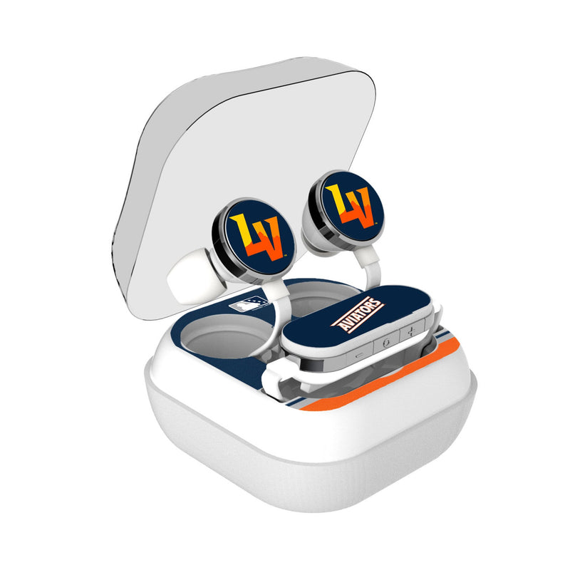 Las Vegas Aviators Stripe Wireless Earbuds