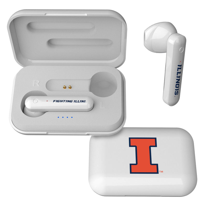 University of Illinois Fighting Illini Insignia Wireless TWS Earbuds