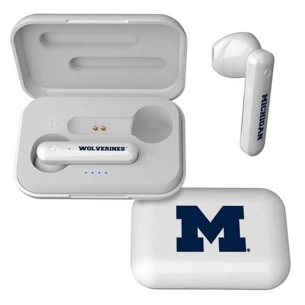 University of Michigan Wolverines Insignia Wireless TWS Earbuds