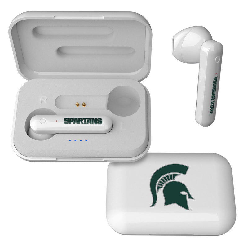 Michigan State University Spartans Insignia Wireless TWS Earbuds