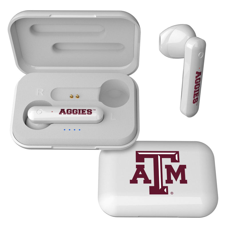 Texas A&M University Aggies Insignia Wireless TWS Earbuds