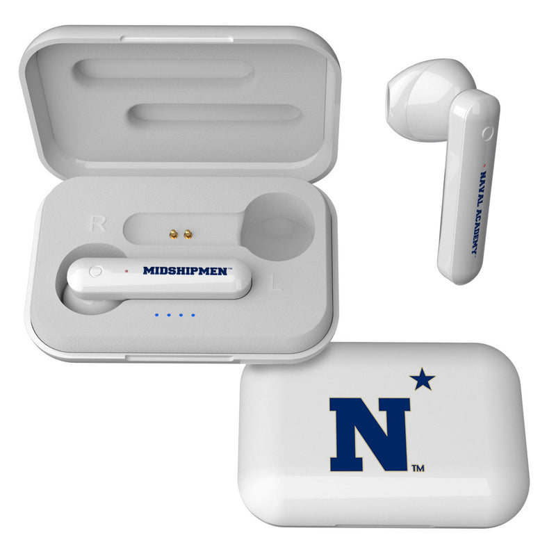 United State Naval Academy Midshipmen Insignia Wireless TWS Earbuds