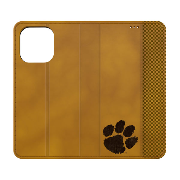 Clemson University Tigers Burn iPhone Folio Phone Case