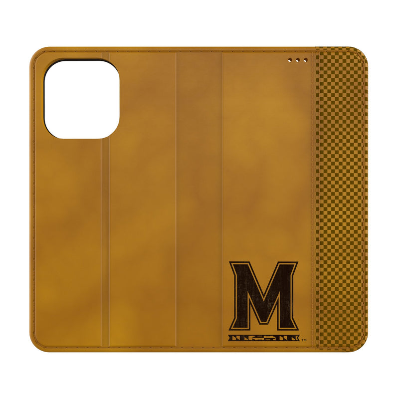 University of Maryland Terrapins Burn iPhone Folio Phone Case