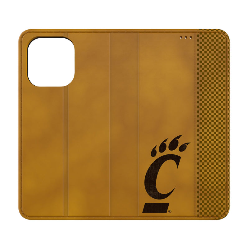 University of Cincinnati Bearcats Burn iPhone Folio Phone Case